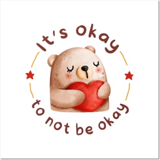 it's okay to not be okay Posters and Art